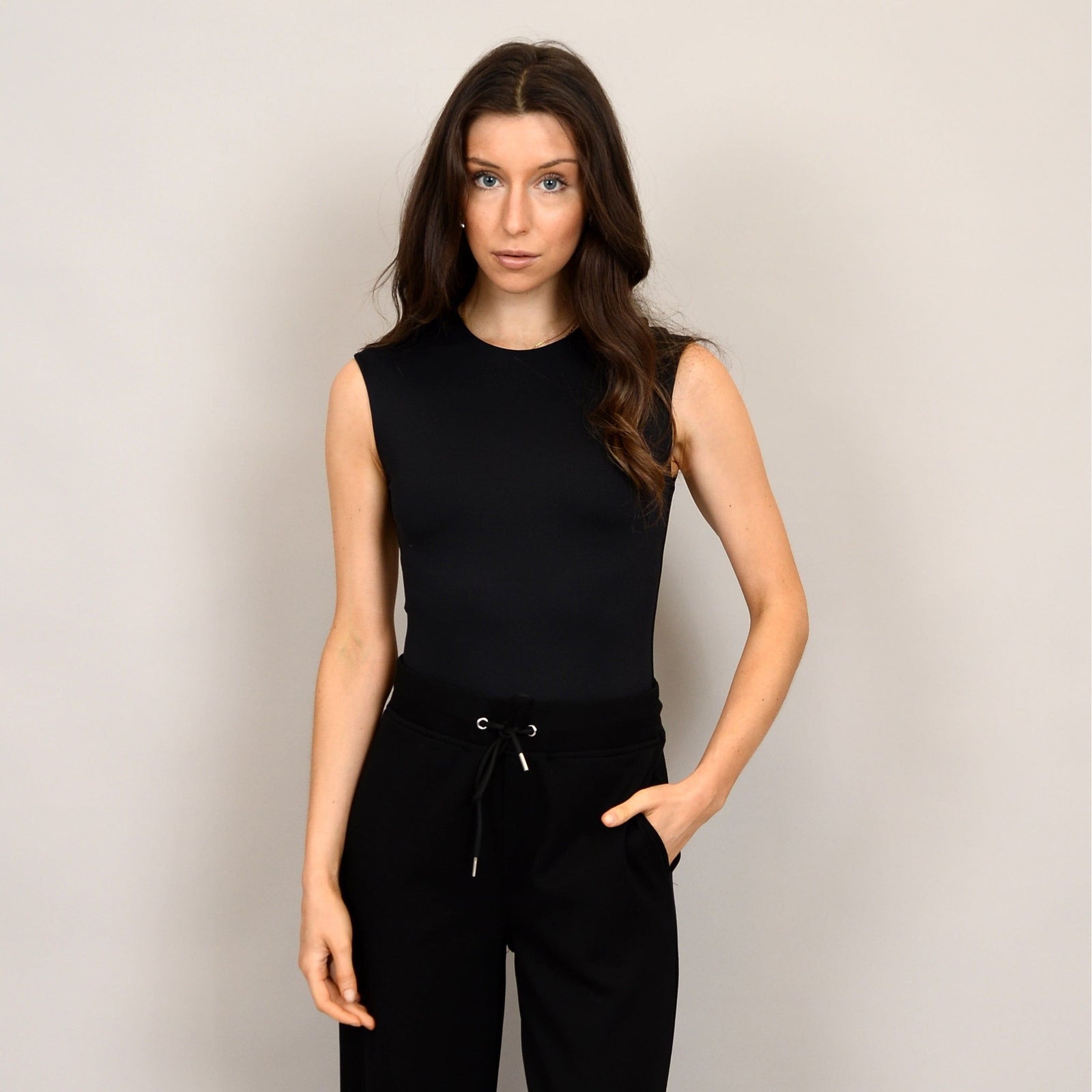 RD Second Skin Roxi Crew Sleeveless Bodysuit