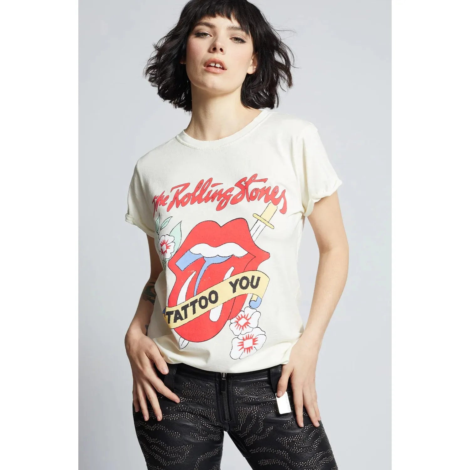 Recycled Karma Recycled Karma Rolling Stones Tattoo You Tee