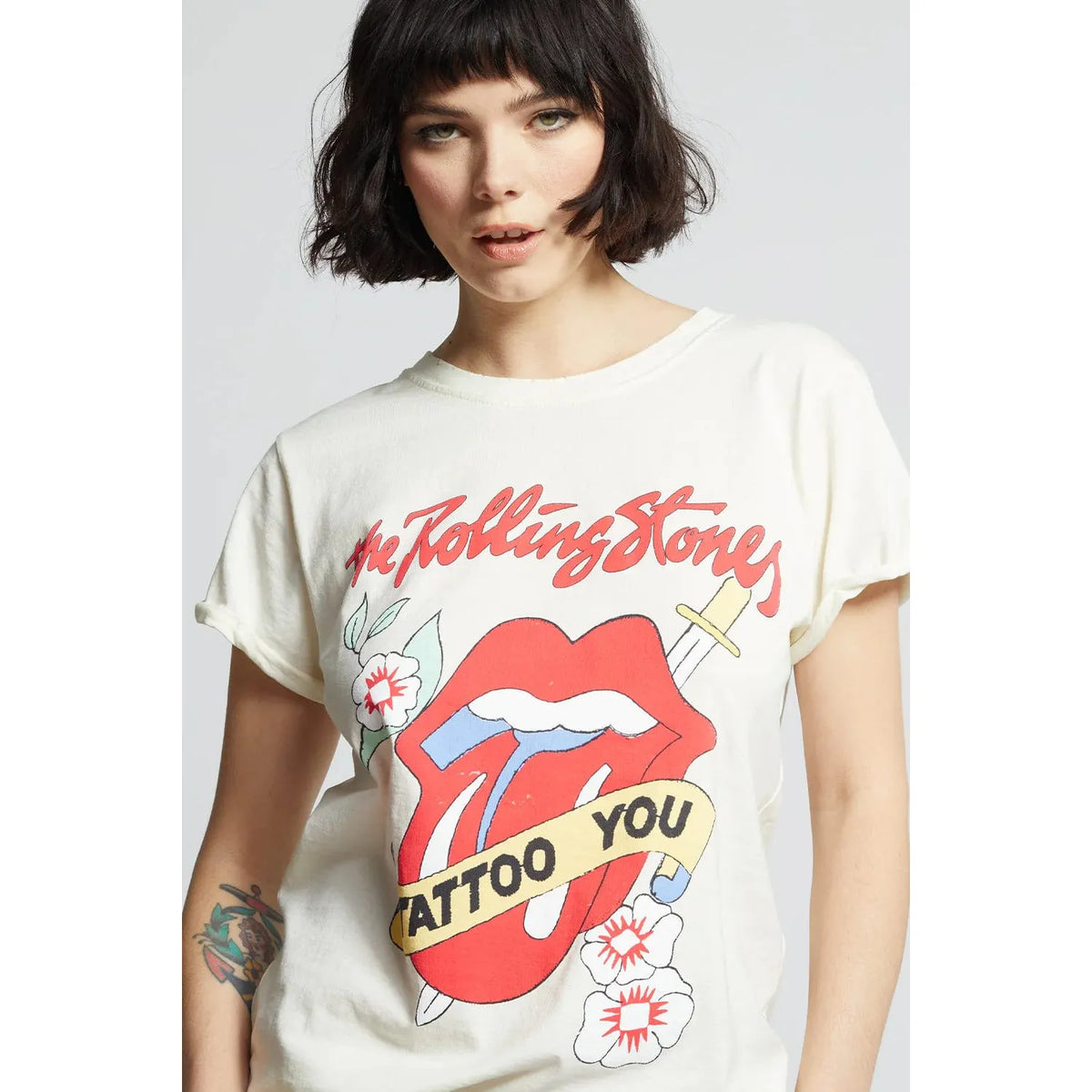 Recycled Karma Recycled Karma Rolling Stones Tattoo You Tee
