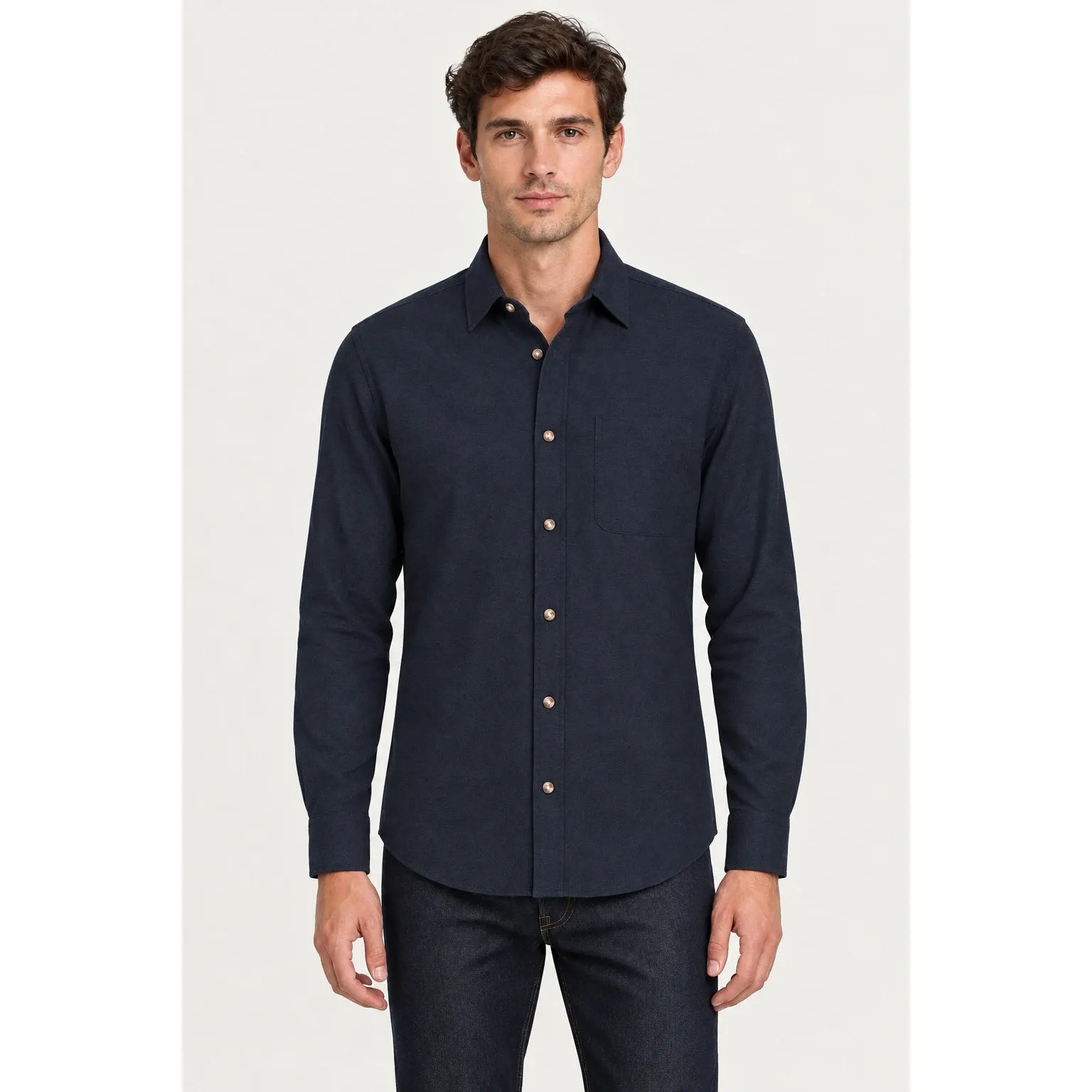 Report Collection Flannel Sport Shirt