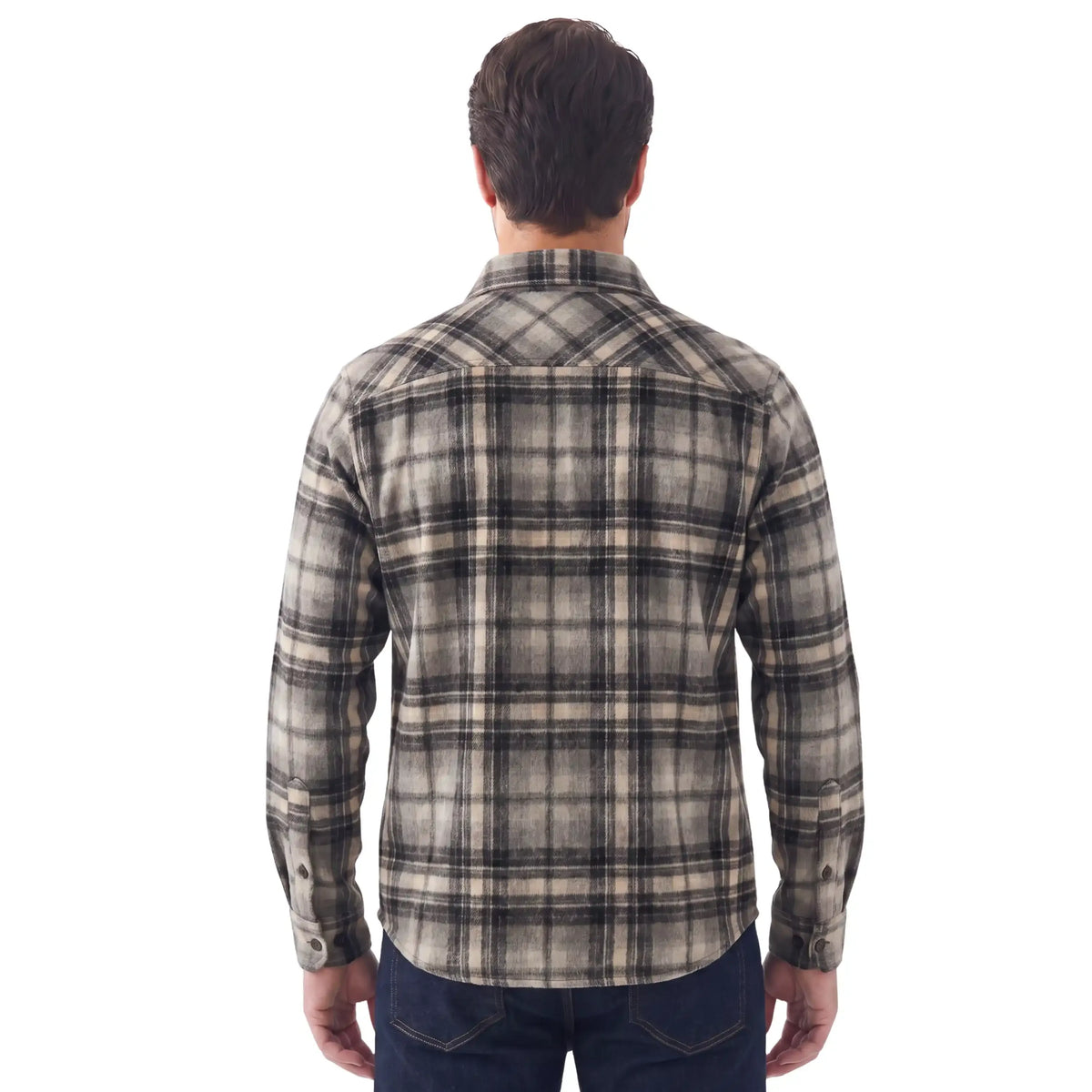 Report Collection Brushed Flannel Overshirt