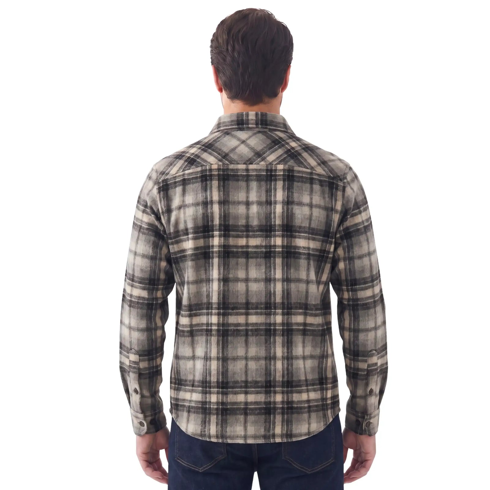 Report Collection Brushed Flannel Overshirt