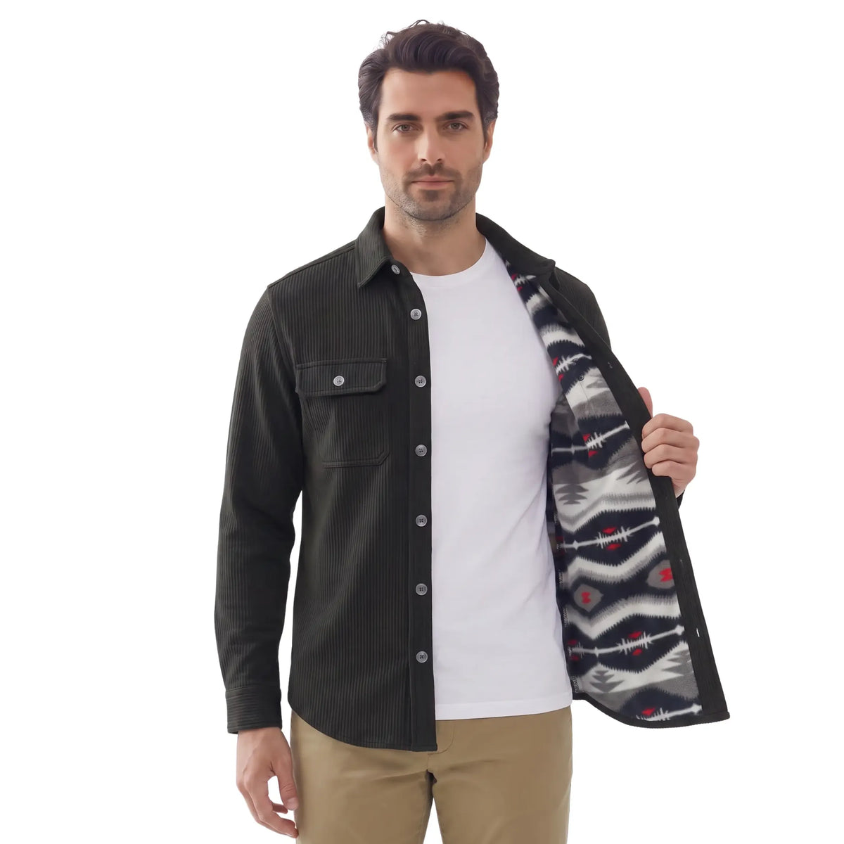 Report Collection Corduroy Overshirt