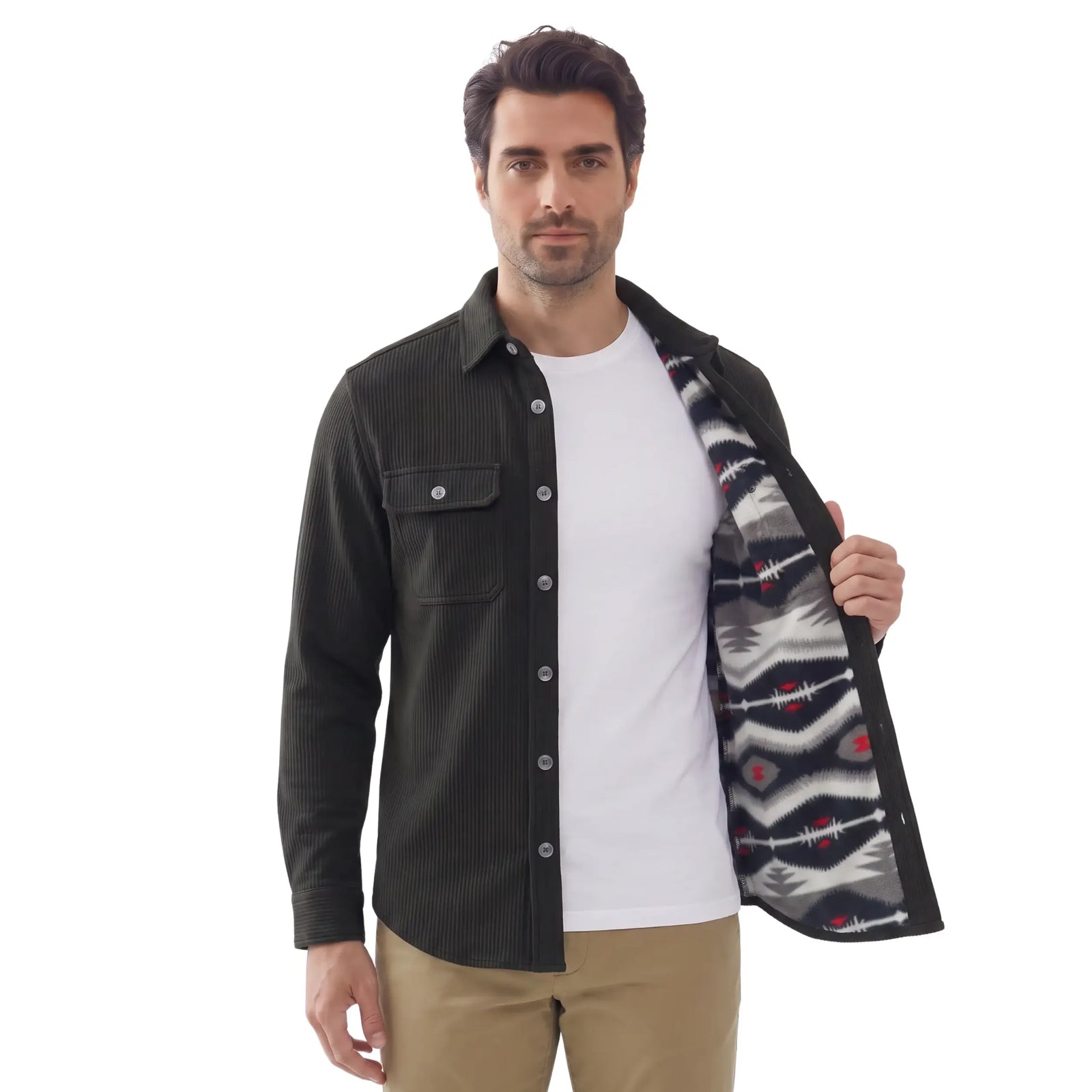 Report Collection Corduroy Overshirt