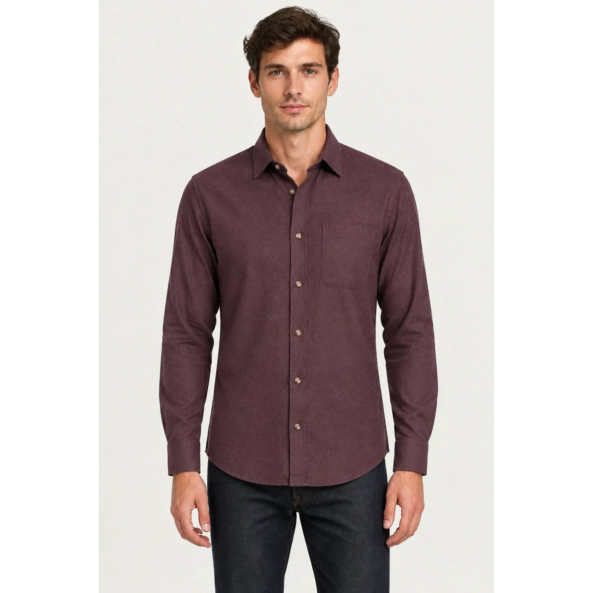 Report Collection Flannel Sport Shirt