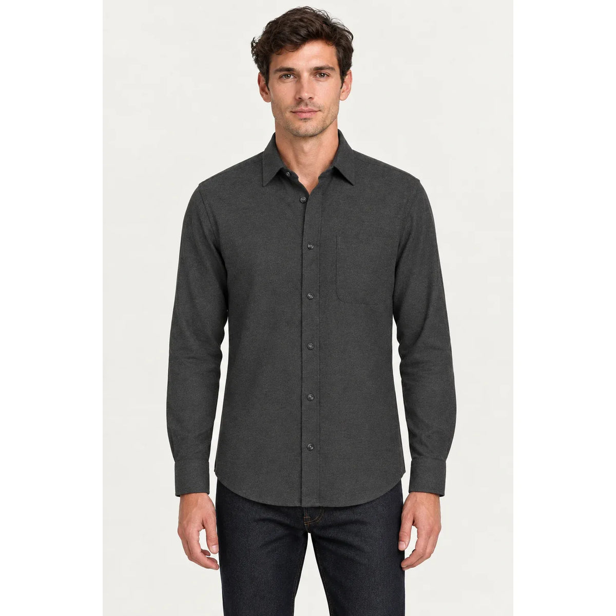 Report Collection Flannel Sport Shirt