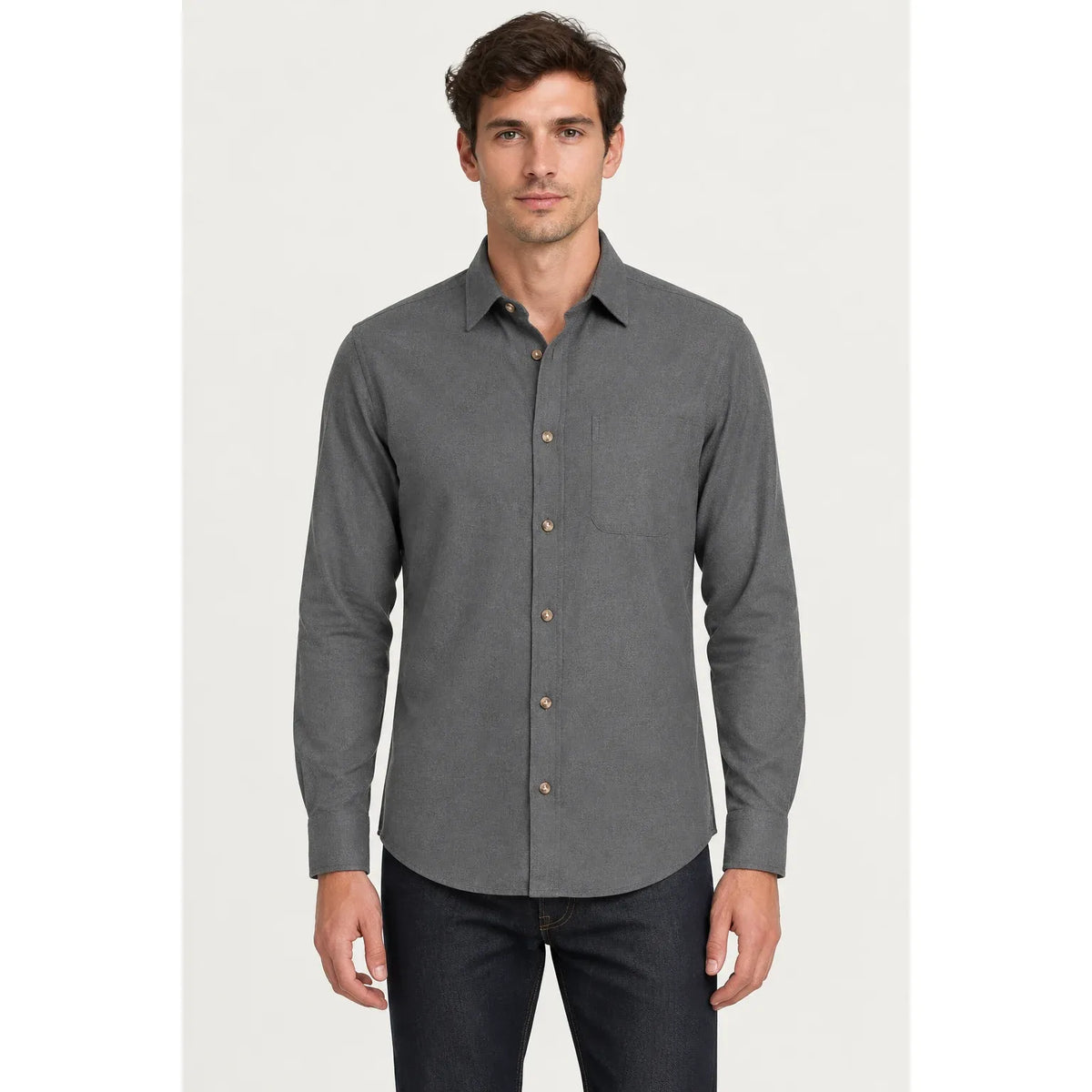 Report Collection Flannel Sport Shirt