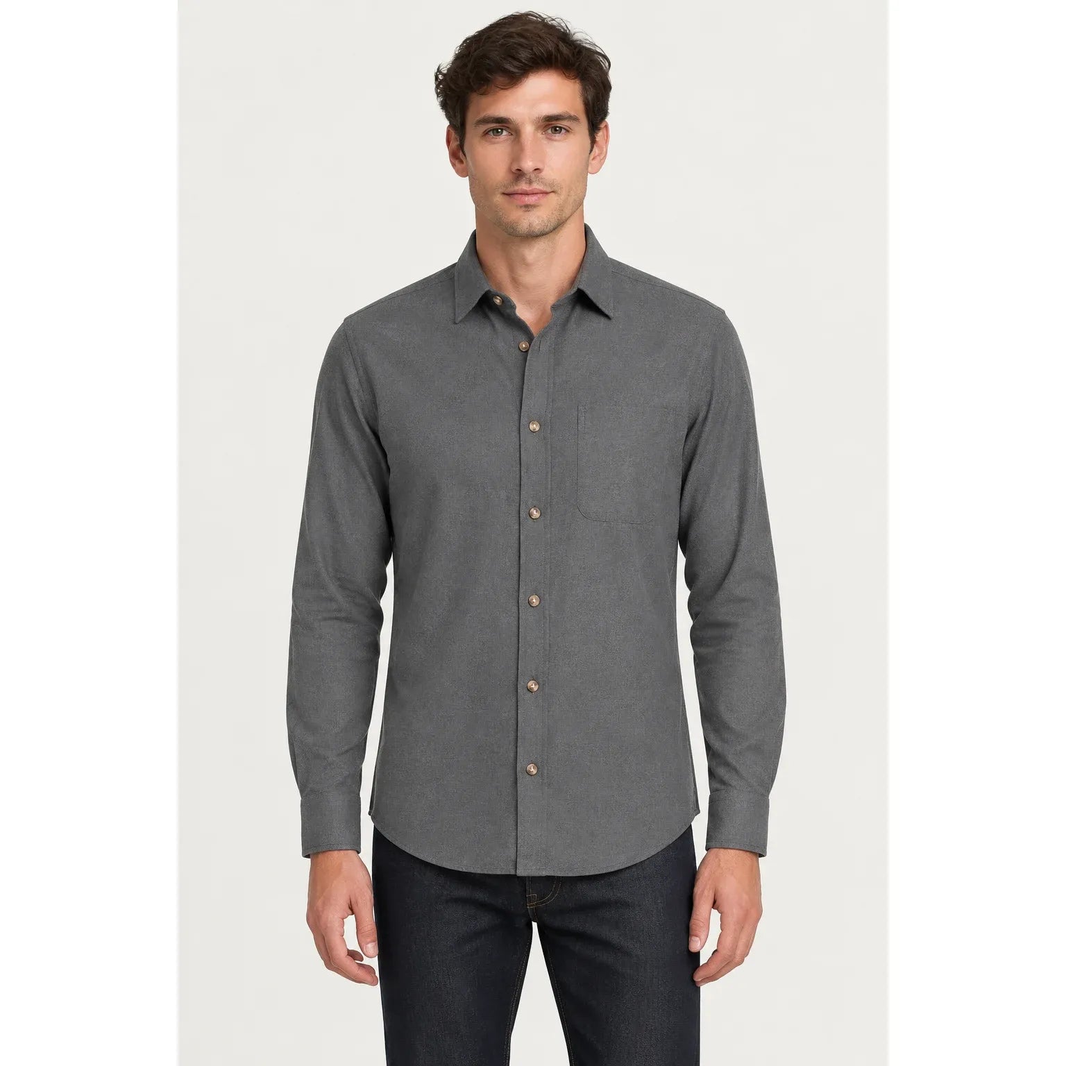Report Collection Flannel Sport Shirt