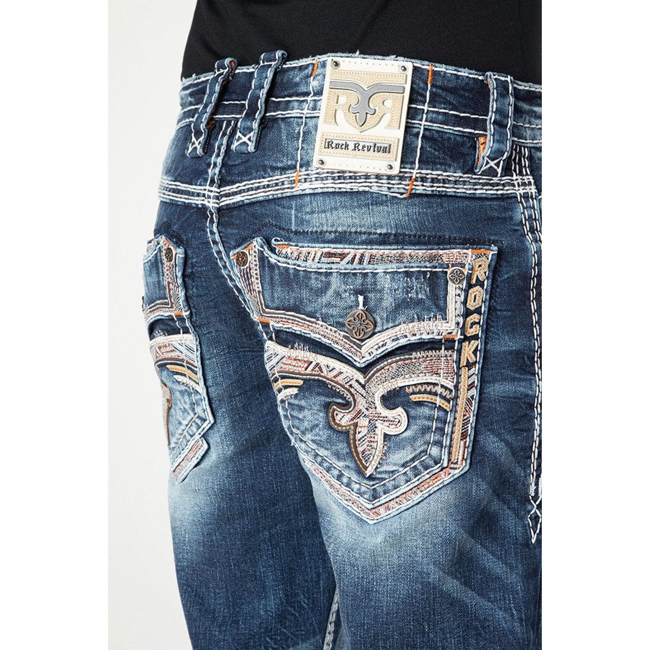 Rock Revival Karson J200 Straight Cut Denim Underground Clothing