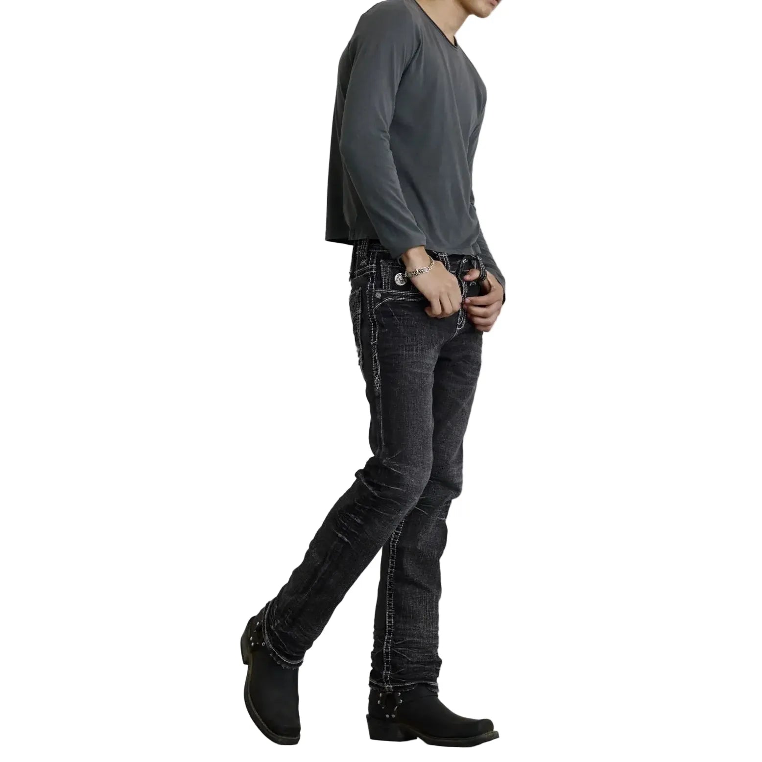 Rock Revival Rustin J201 Straight Denim