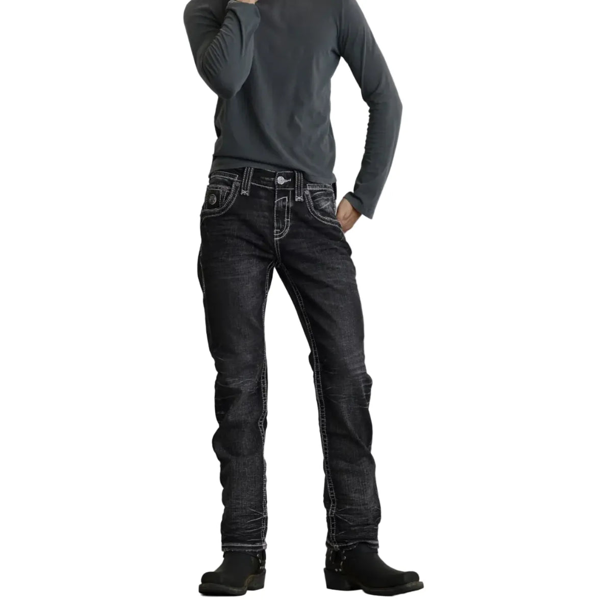 Rock Revival Rustin J201 Straight Denim