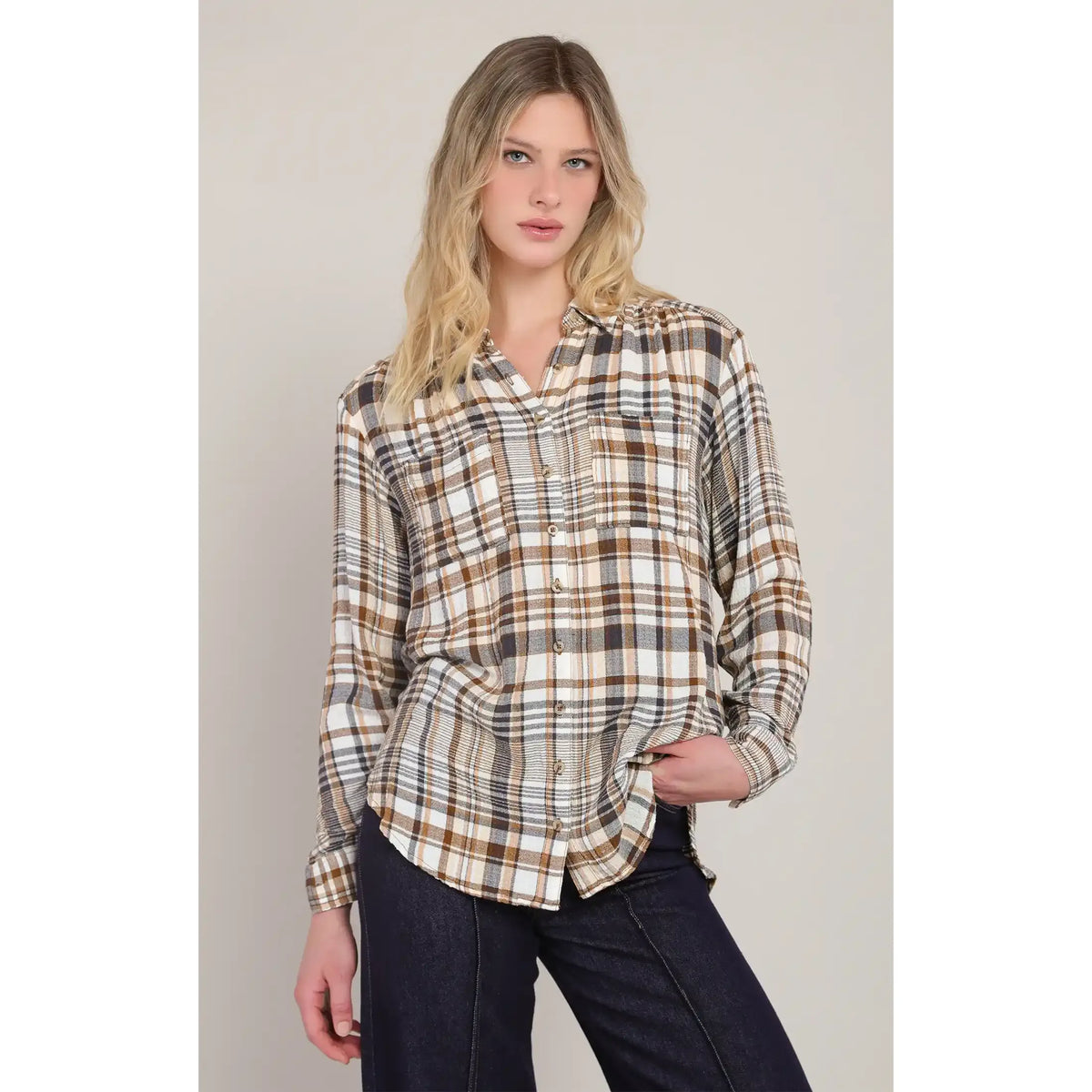 Room 34 Plaid Shirt