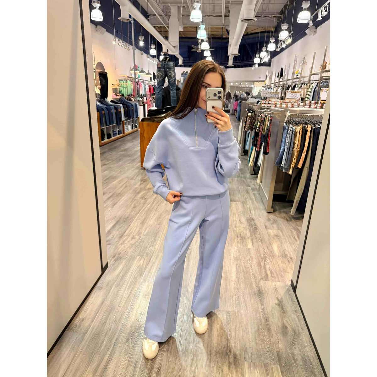 Prida Soft Knit Pull-On Drawstring Pant