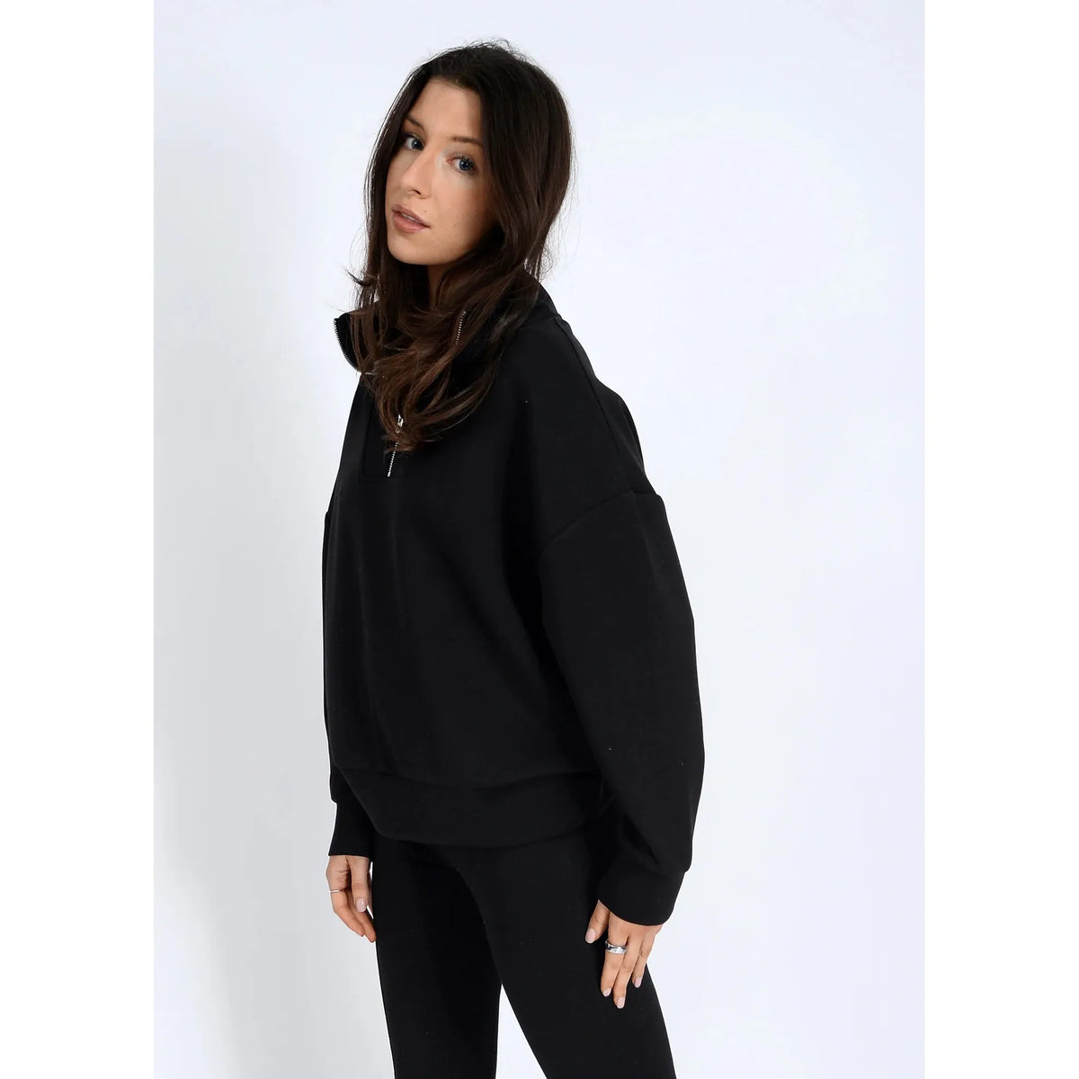 Seanni Soft Knit Half Zip Pullover