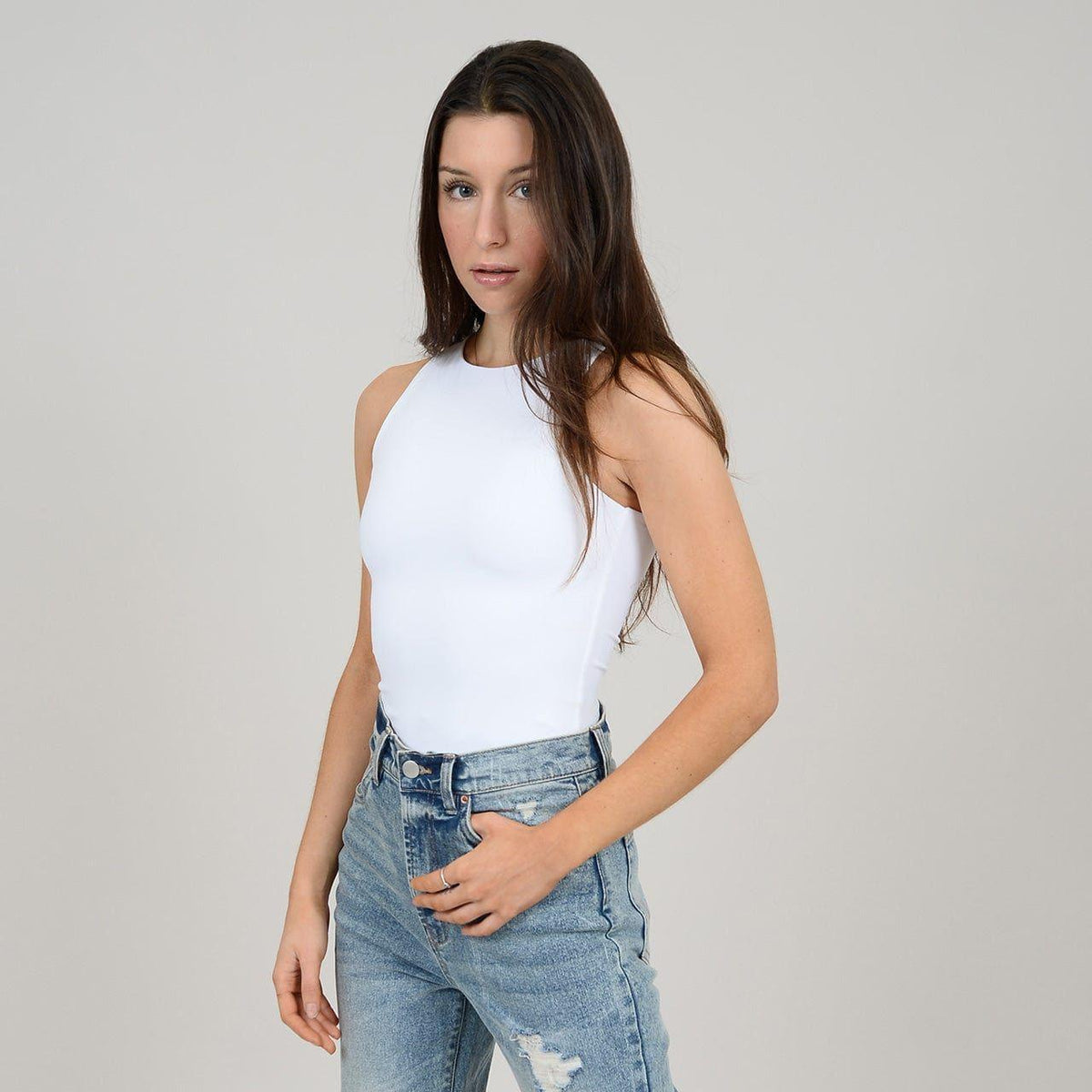 RD Second Skin Roxanna Crewneck Body Suit