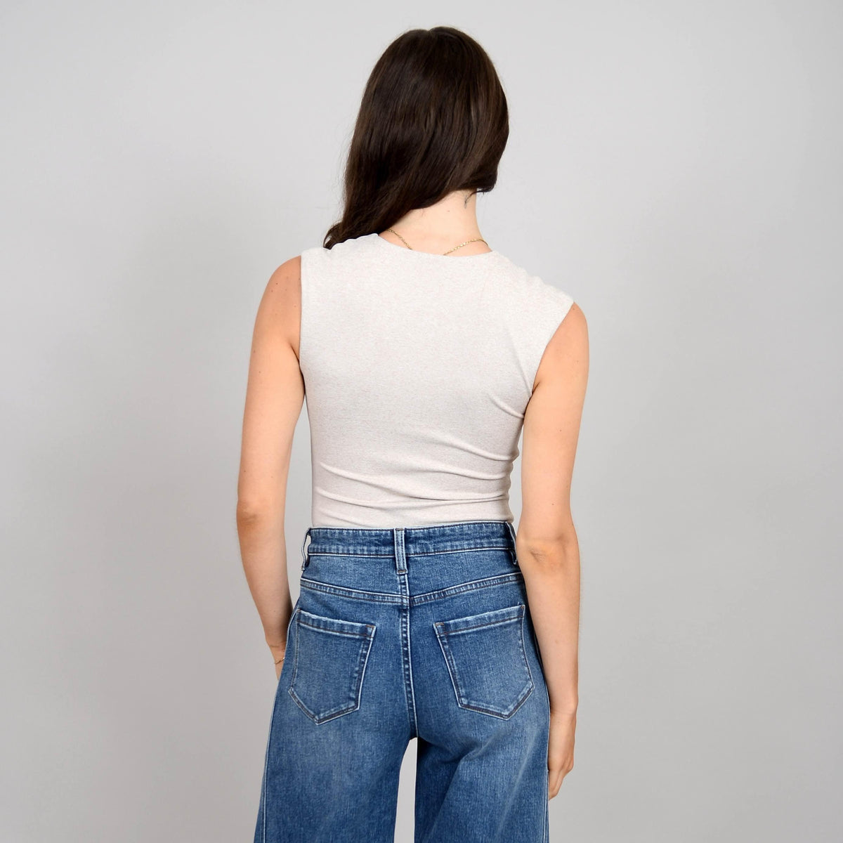 Second Skin Roxi Crew Sleeveless Bodysuit