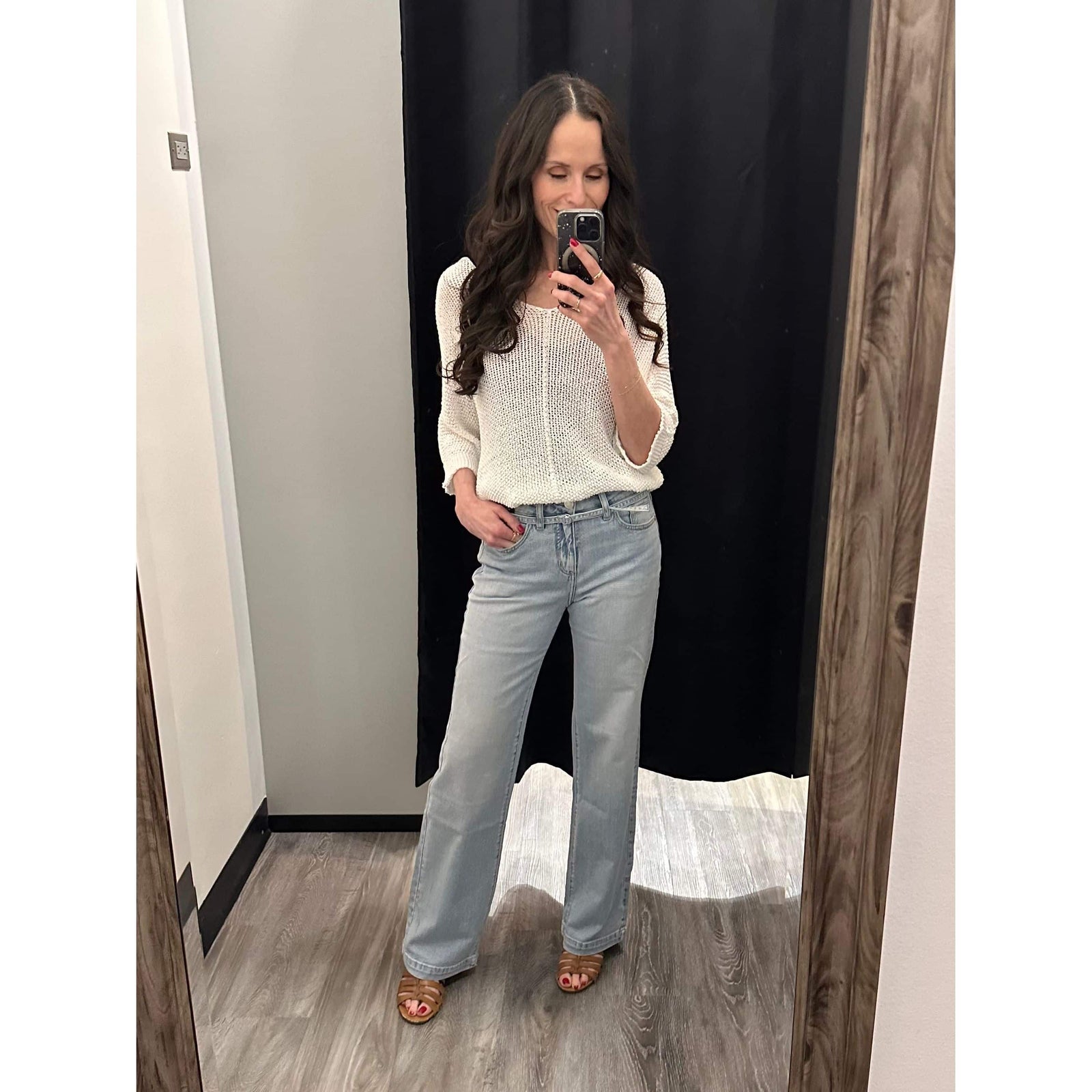 Silver Avery Trouser in Sycamore