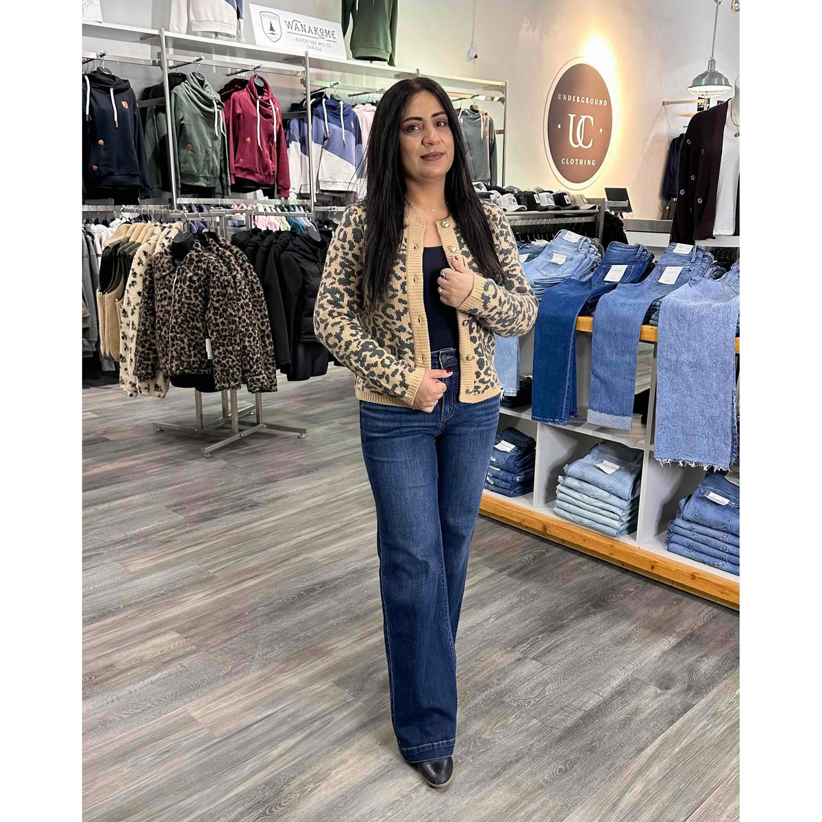 Silver Avery Trouser Indigo