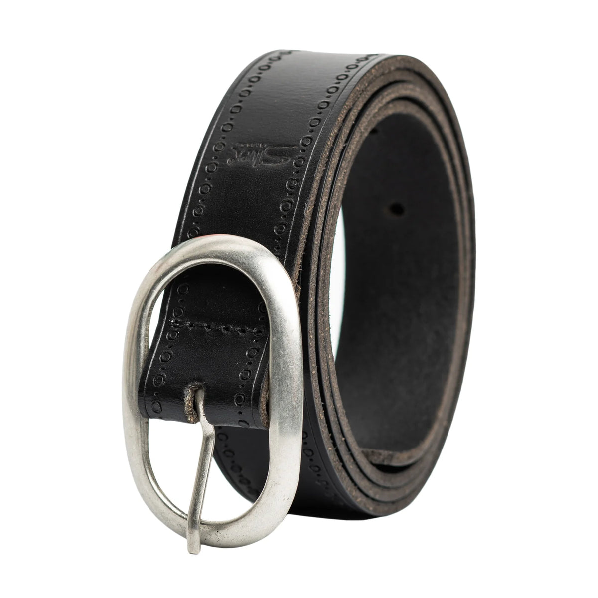 Silver Jeans Edge Embossed 30MM Leather Belt