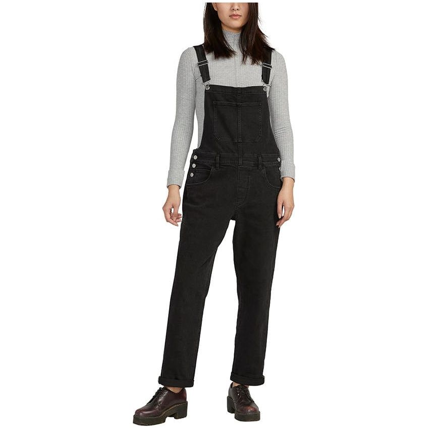 Silver Jeans Black / XS Silver Baggy Overall