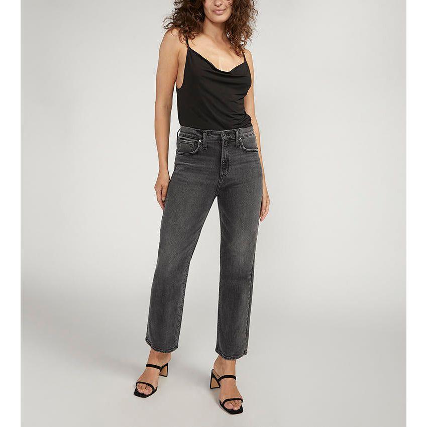 Silver Jeans Silver Highly Desirable Straight Jean Black