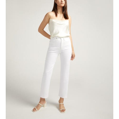 Silver Jeans Silver Highly Desirable Straight White