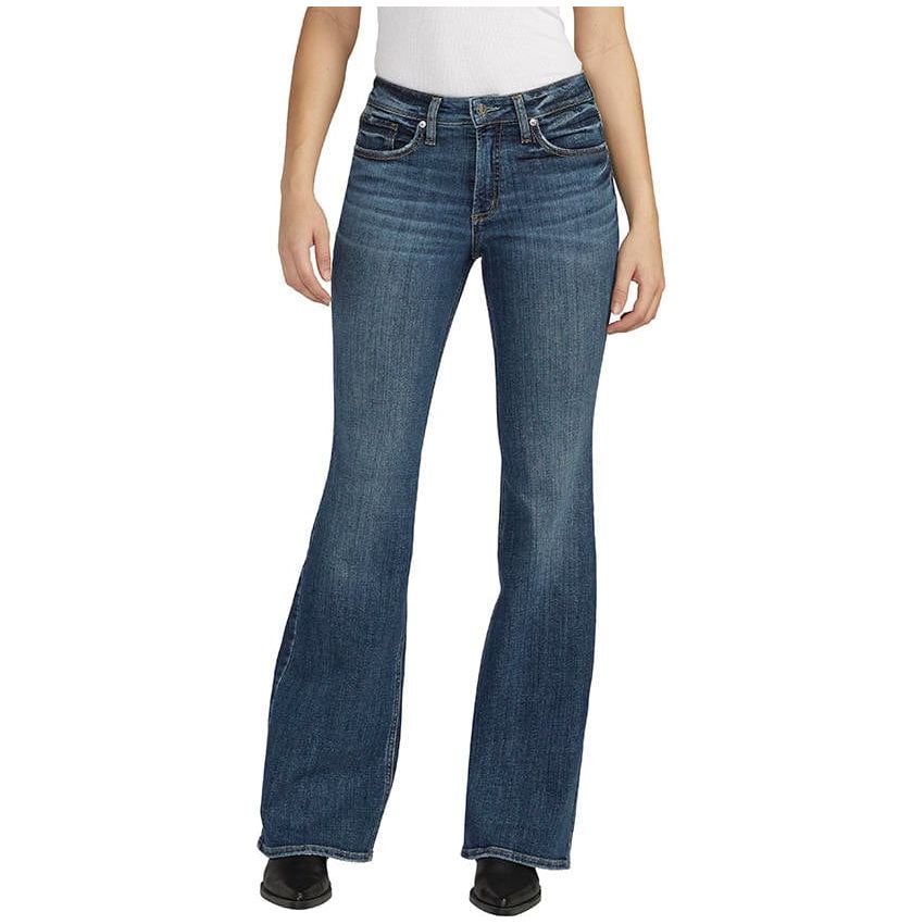 Silver Jeans Indigo / 25 / 31 Silver Most Wanted Flare Jean