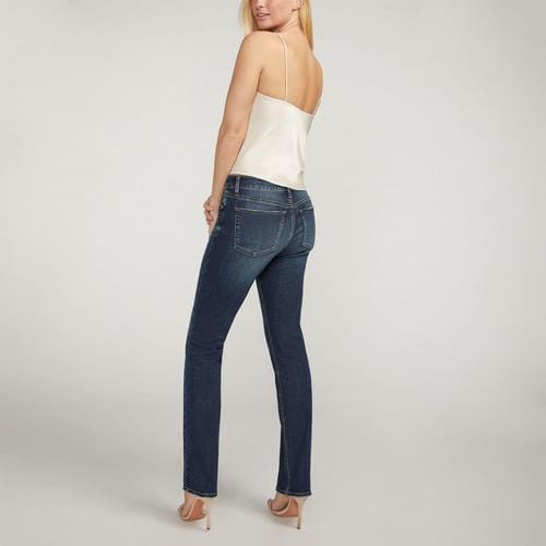 Silver Jeans Silver Suki Mid-Rise Straight Denim