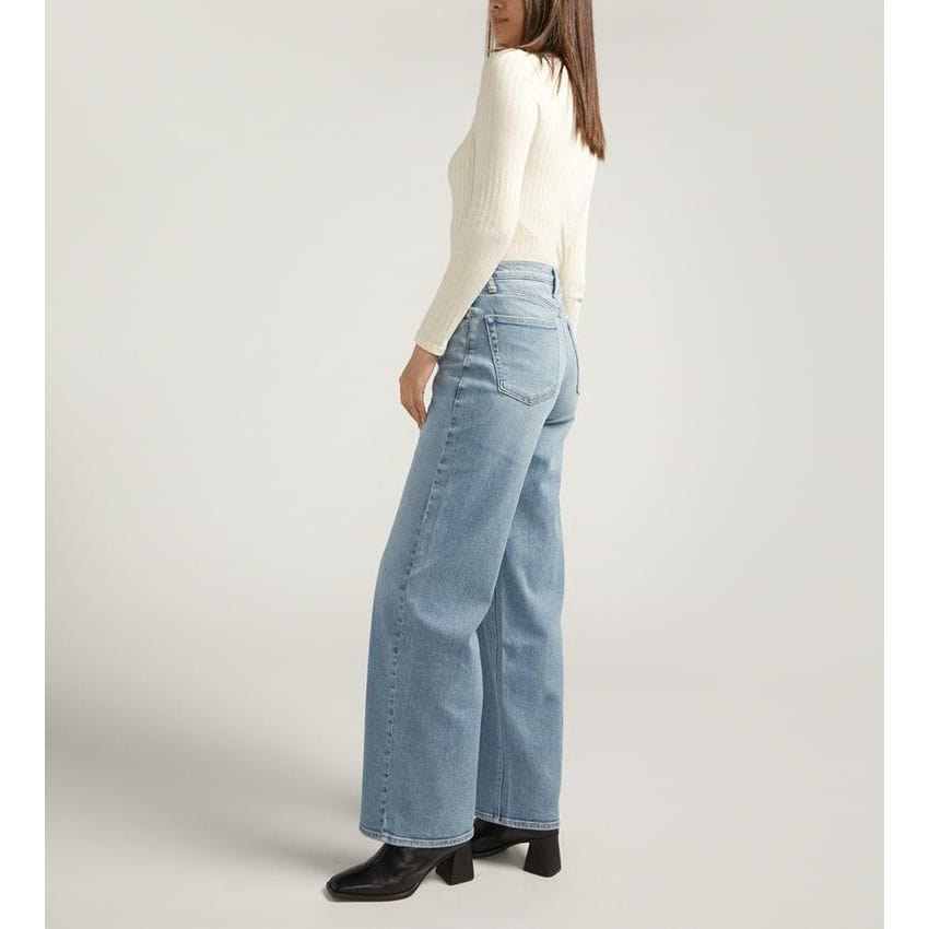 Silver Jeans Silver V Front Wide Leg Pant