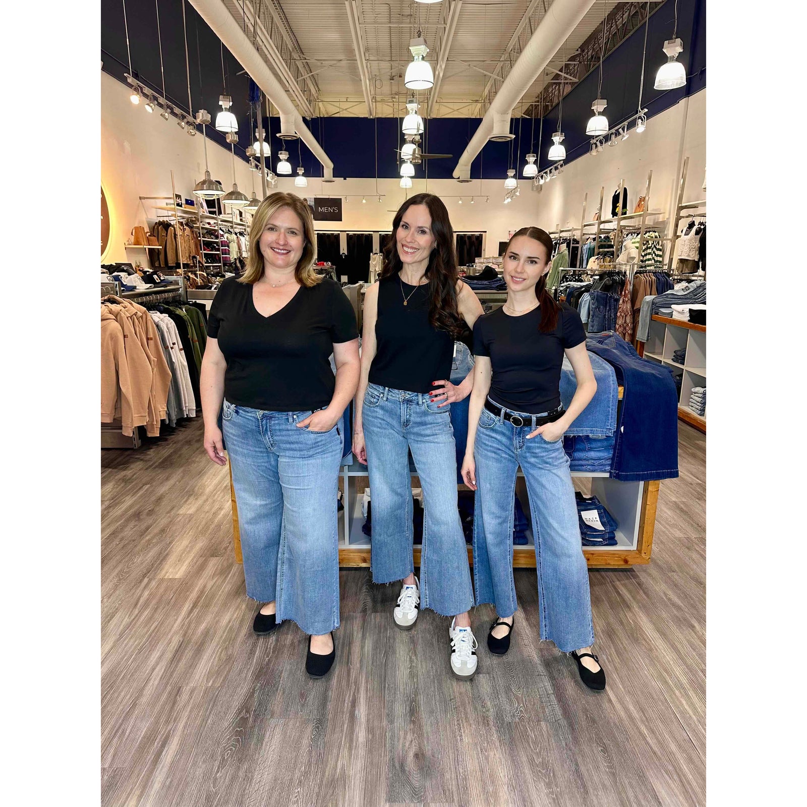 Silver Suki Ankle Wide Leg Indigo