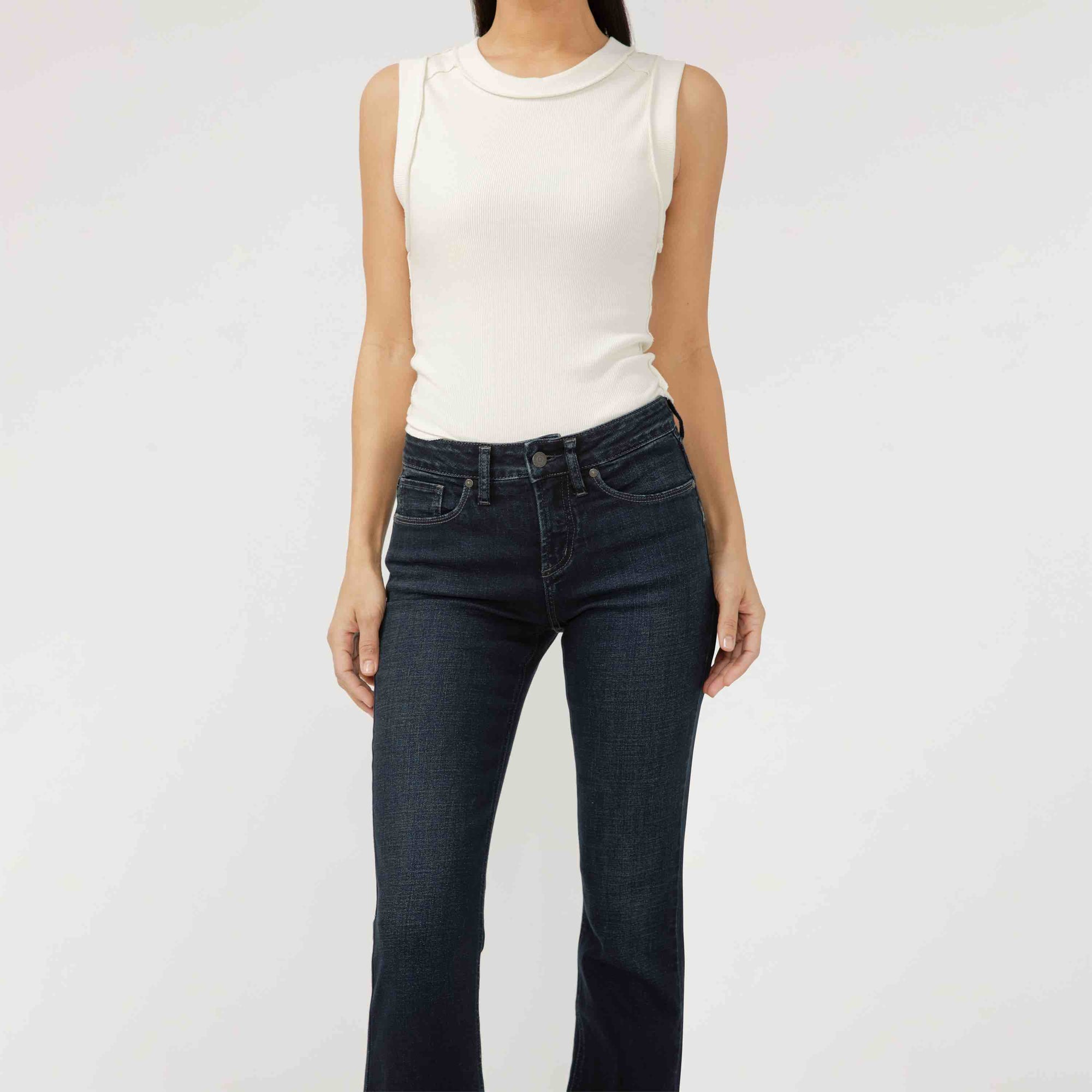 Silver Suki Bootcut in Amora Denim