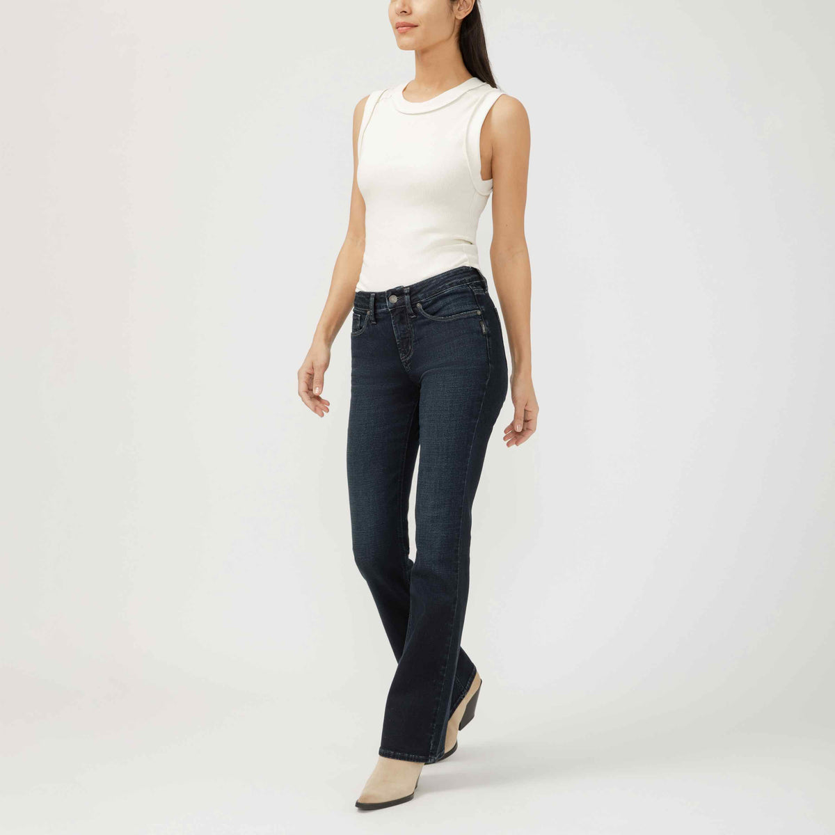 Silver Suki Bootcut in Amora Denim