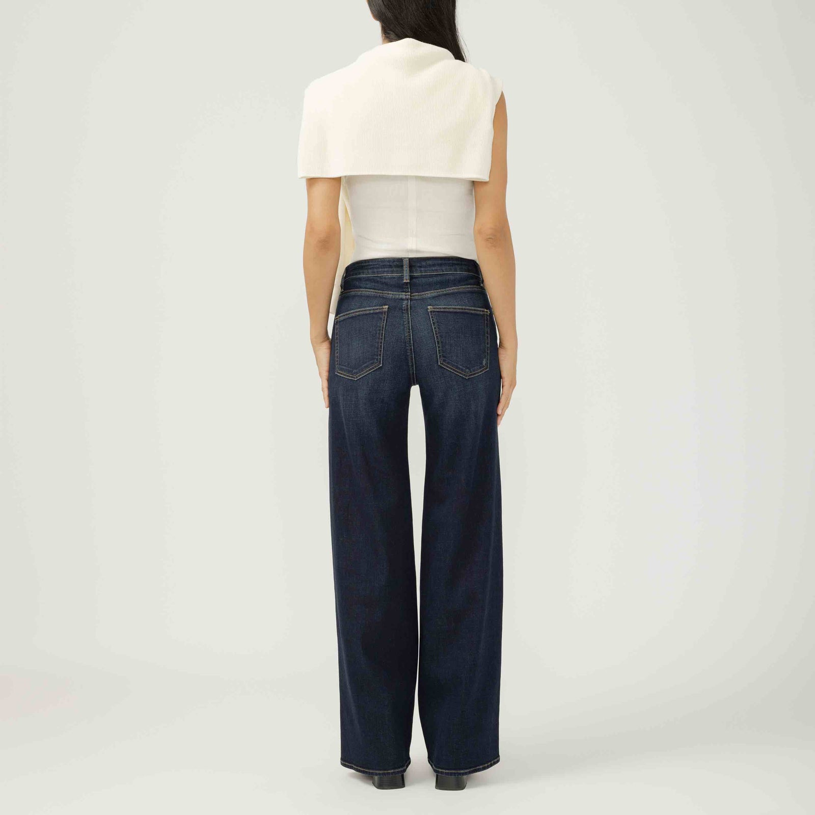 Silver Suki Wide Leg in Hollen