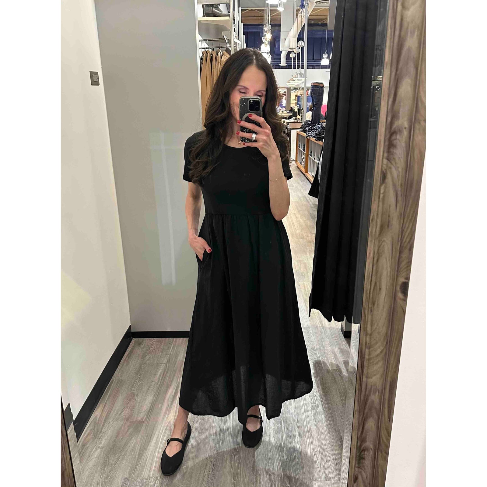 Sorella A-Line TShirt Dress with Pockets