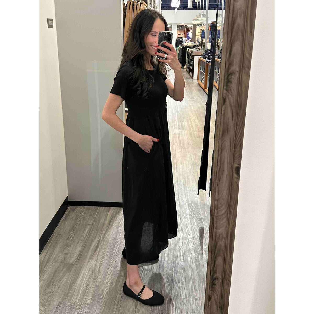 Sorella A-Line TShirt Dress with Pockets