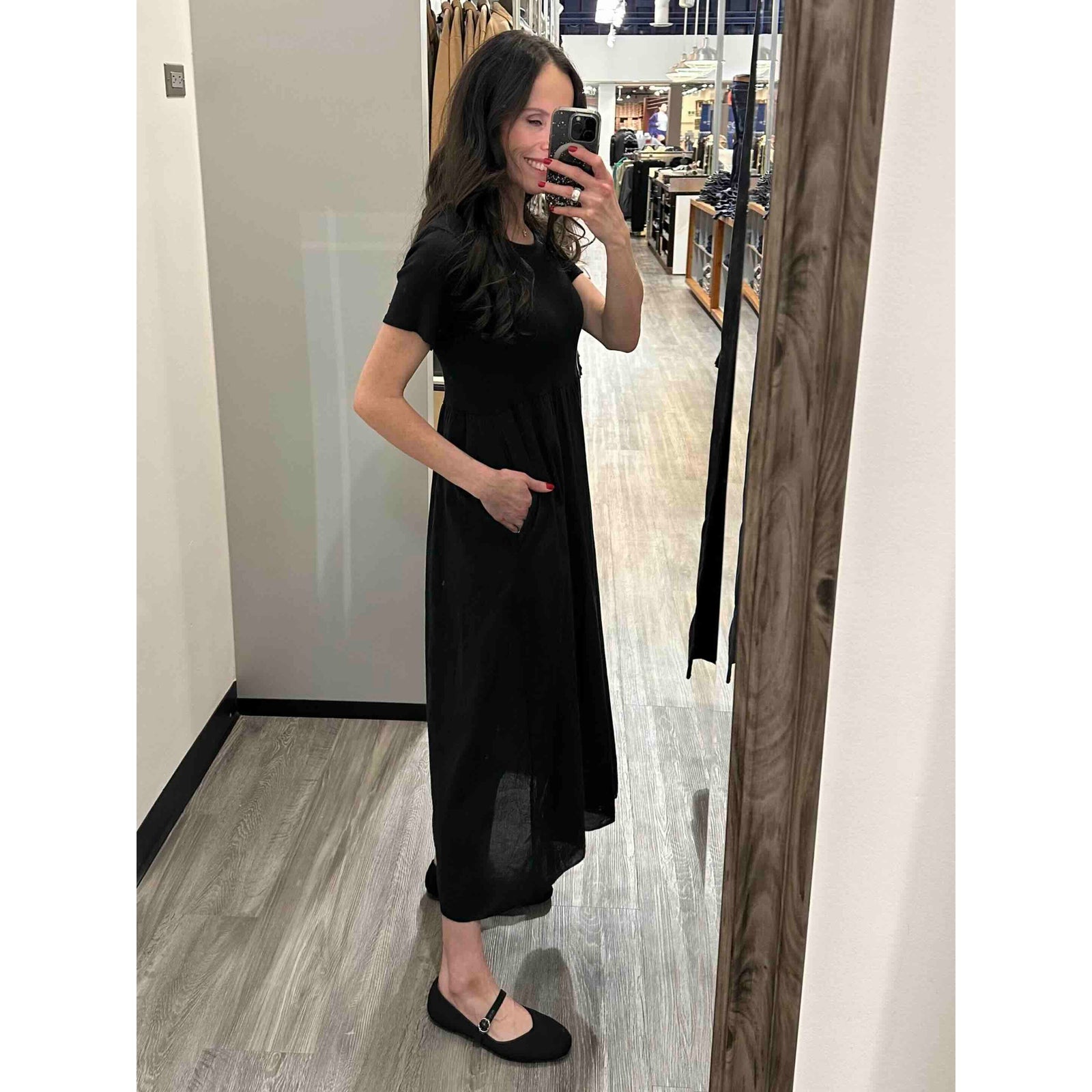 Sorella A-Line TShirt Dress with Pockets