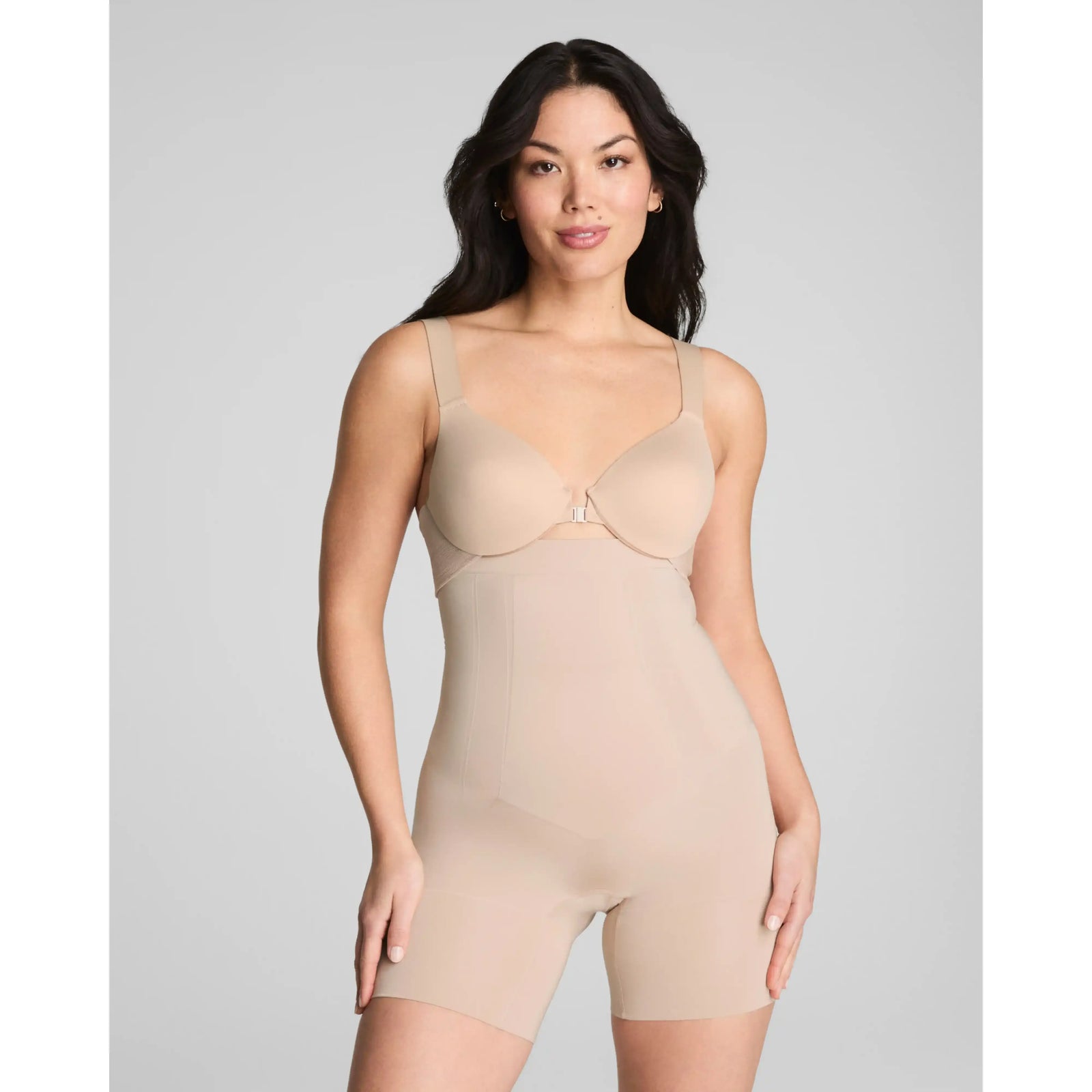 Spanx OnCore Sculpting High-Waisted Mid-Thigh Short