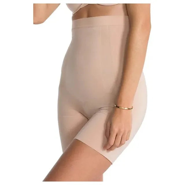 Spanx Soft Nude / XS Spanx OnCore Sculpting High-Waisted Mid-Thigh Short