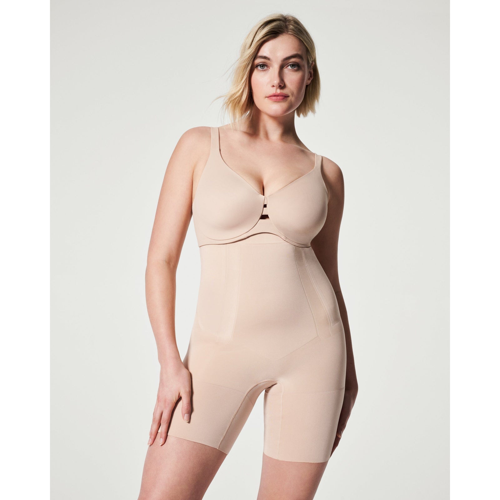 Spanx Soft Nude / XS Spanx OnCore Sculpting High-Waisted Mid-Thigh Short