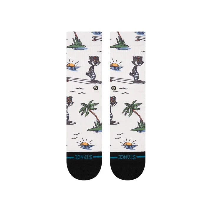 Stance Canvas / Large Stance Kool Katz Surf Crew Socks