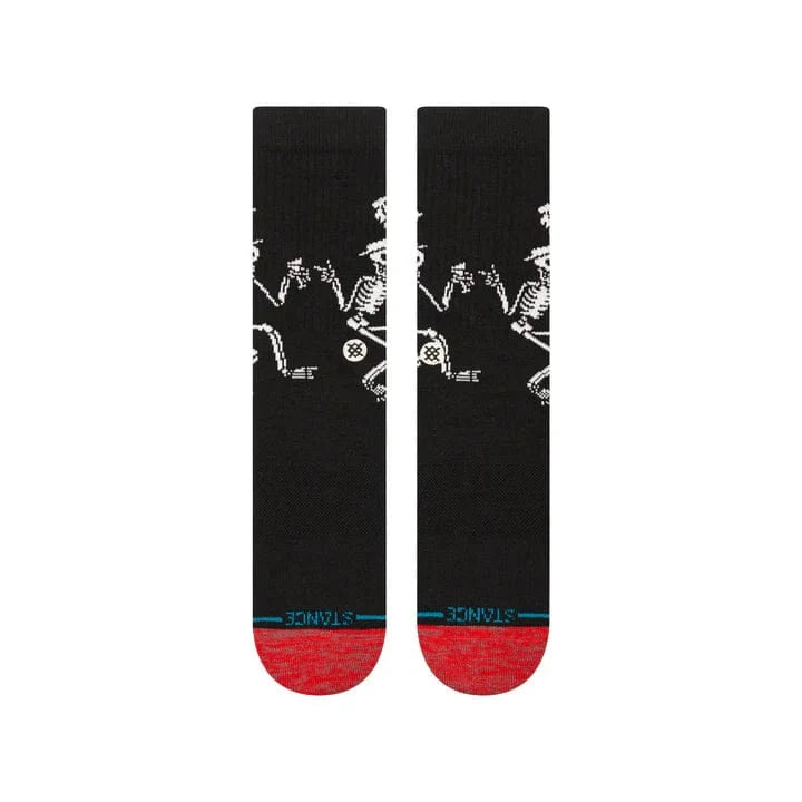 Stance Black / Large (Men 9-13) Stance So Cal Skelly Dancing Crew Socks