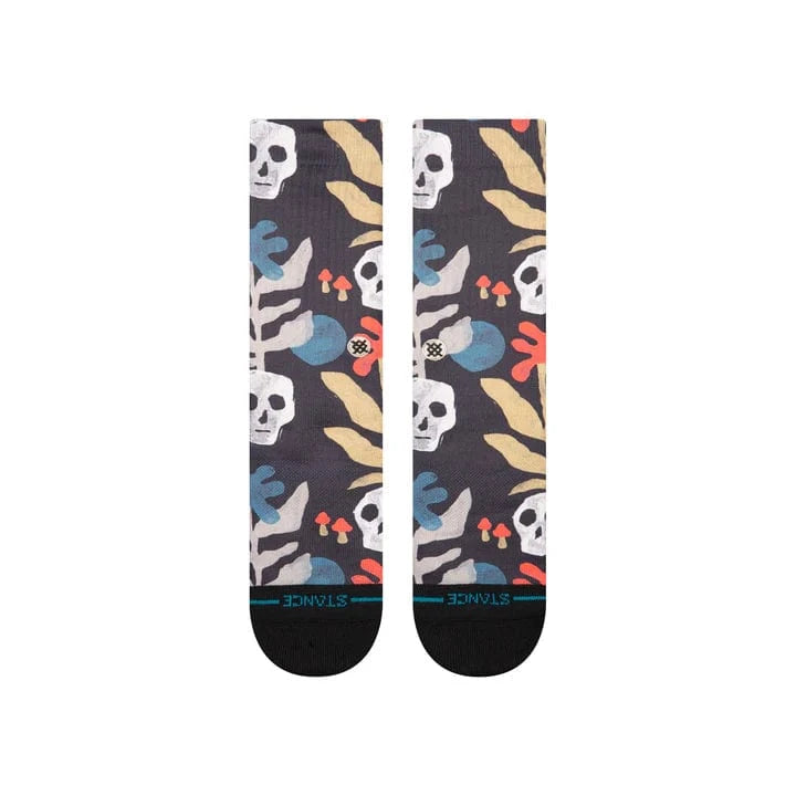 Stance Black / Large (Men 9-13) Stance Tropiskull Crew Socks