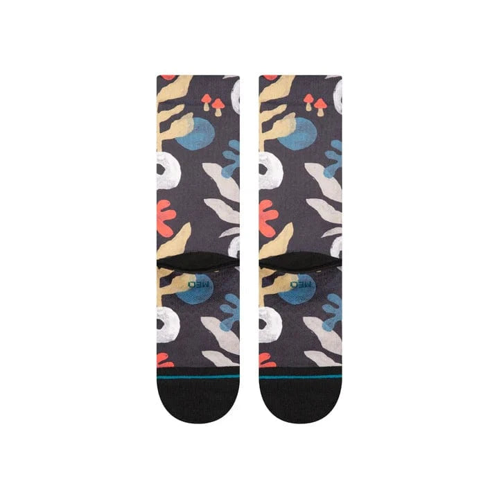 Stance Black / Large (Men 9-13) Stance Tropiskull Crew Socks