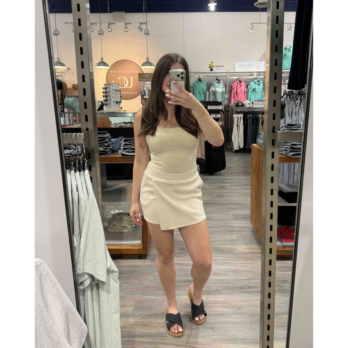 Starry Soft Knit Skort