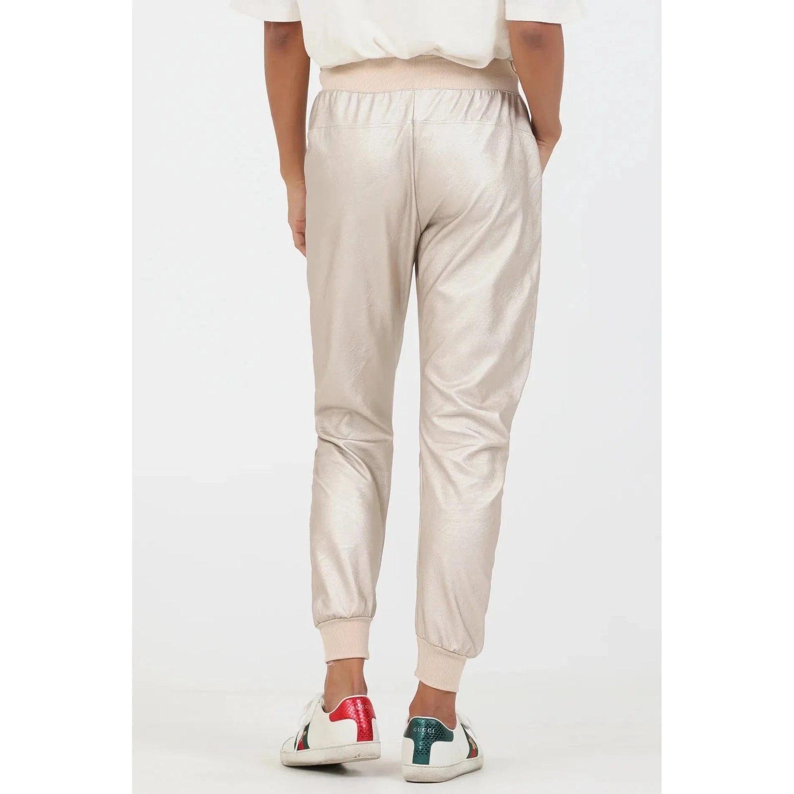 Suzy D Suzy D Vegan Leather Joggers