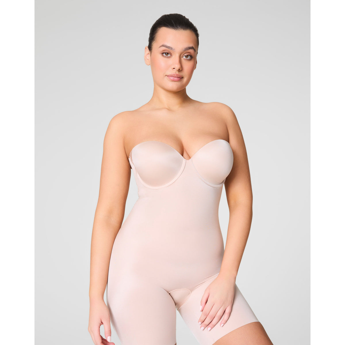 Spanx Suit Yourself Cupped Mid-Thigh Body Suit
