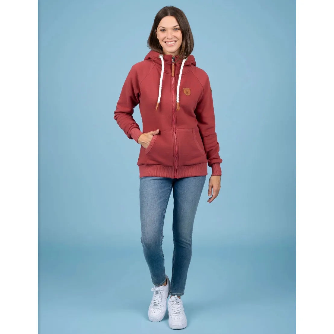 Wanakome Hera Zip Front Hoodie