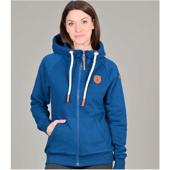 Wanakome Dark Duck / XS Wanakome Hera Zip Front Hoodie