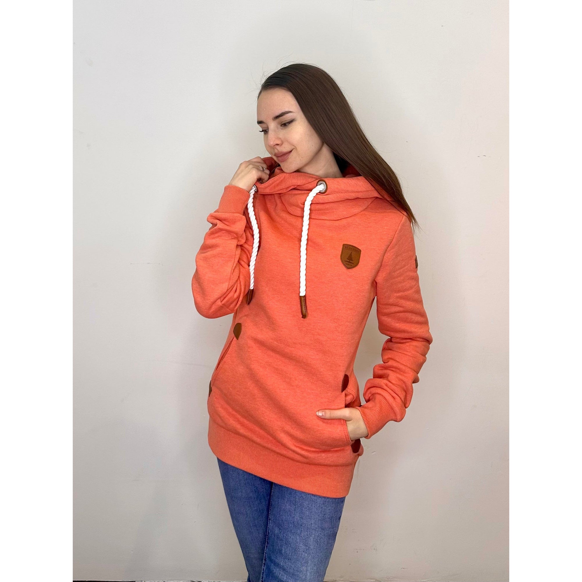 Women's Orange Sweatshirts & Hoodies