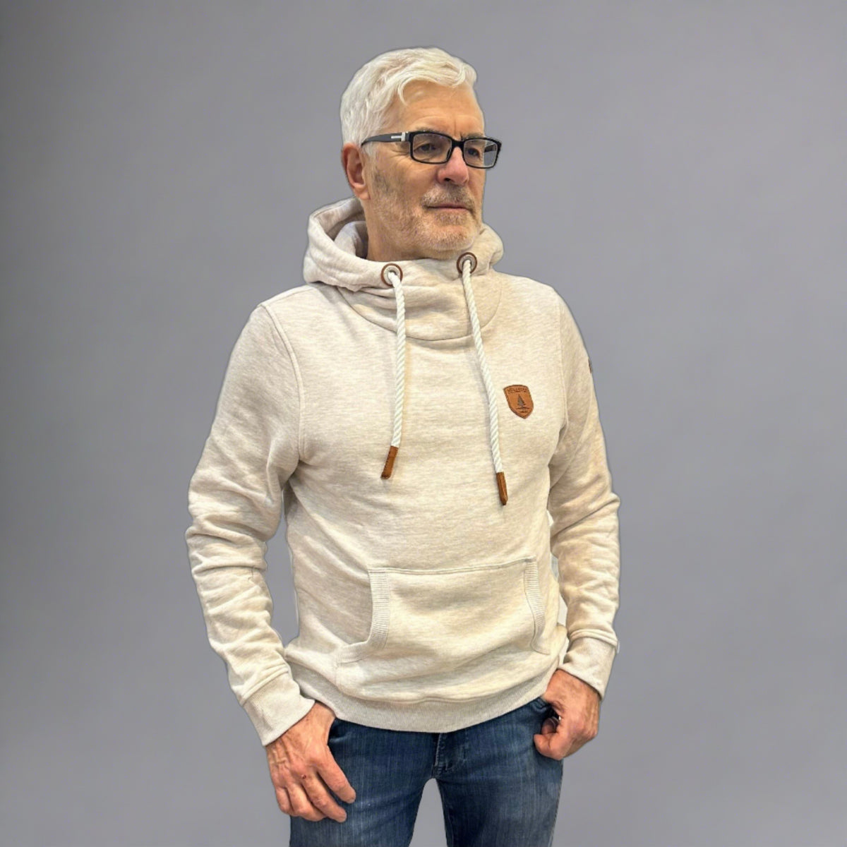 Wanakome Heather Oatmeal / S Wanakome Cascade Hoodie
